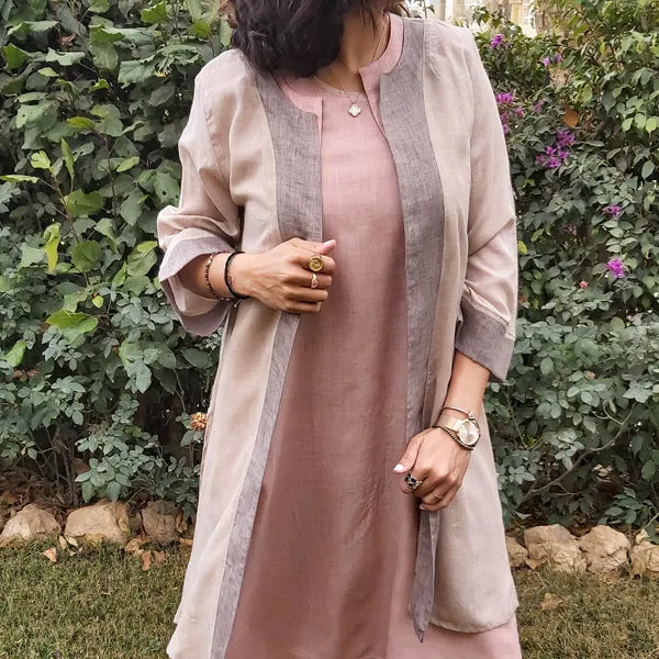 22S13 Long Two-Color Jacket