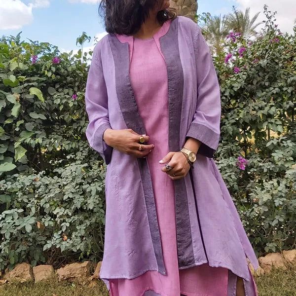 22S13 Long Two-Color Jacket