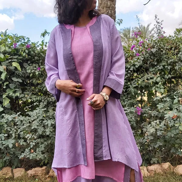 22S13 Long Two-Color Jacket