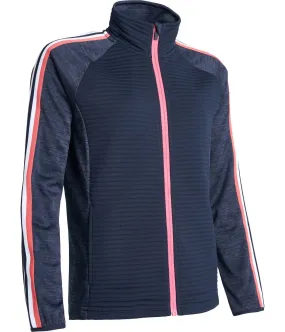 Abacus Sportswear Us - Women Turnberry 3D Stripe Fullzip Cardigan