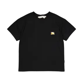 Abc. 123. Quarter Zip Sweatshi Black