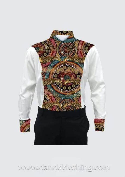 African White Shirt Crocodile Monaco