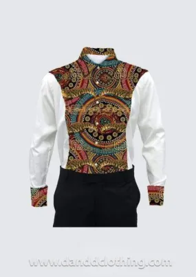 African White Shirt Crocodile Monaco