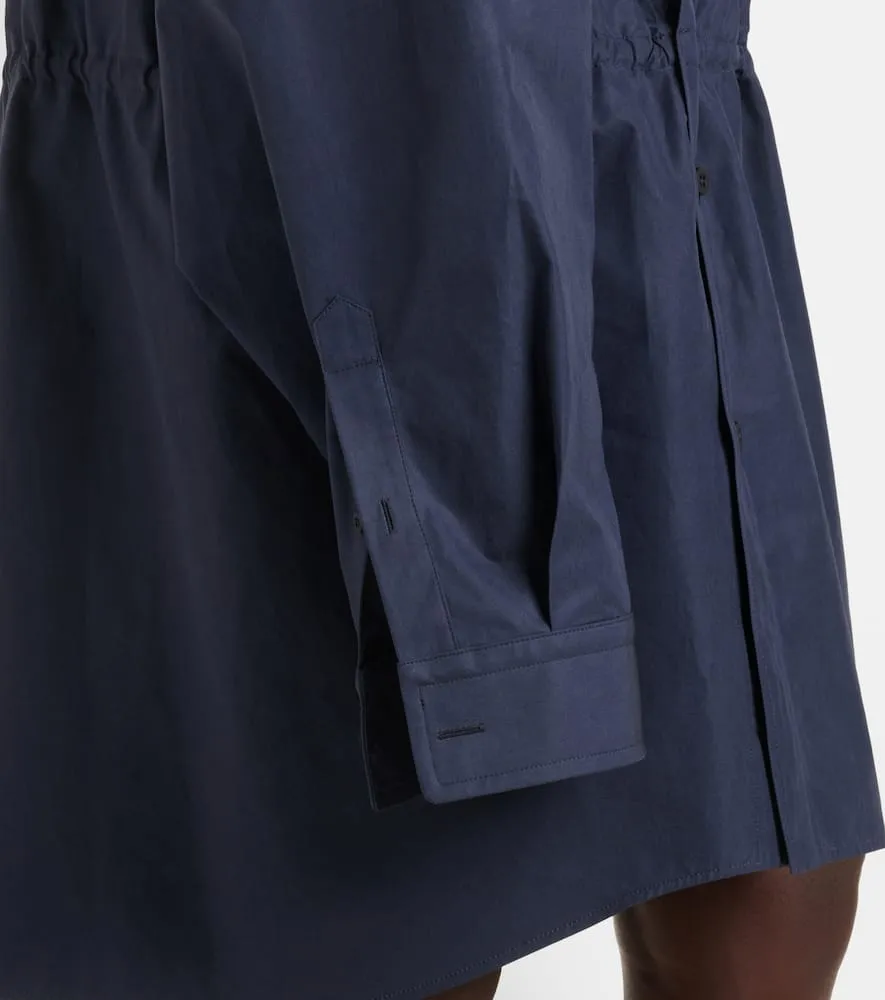 Balenciaga Cotton poplin shirt dress