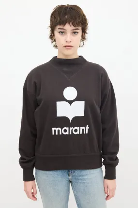 Black Moby Logo Sweatshirt