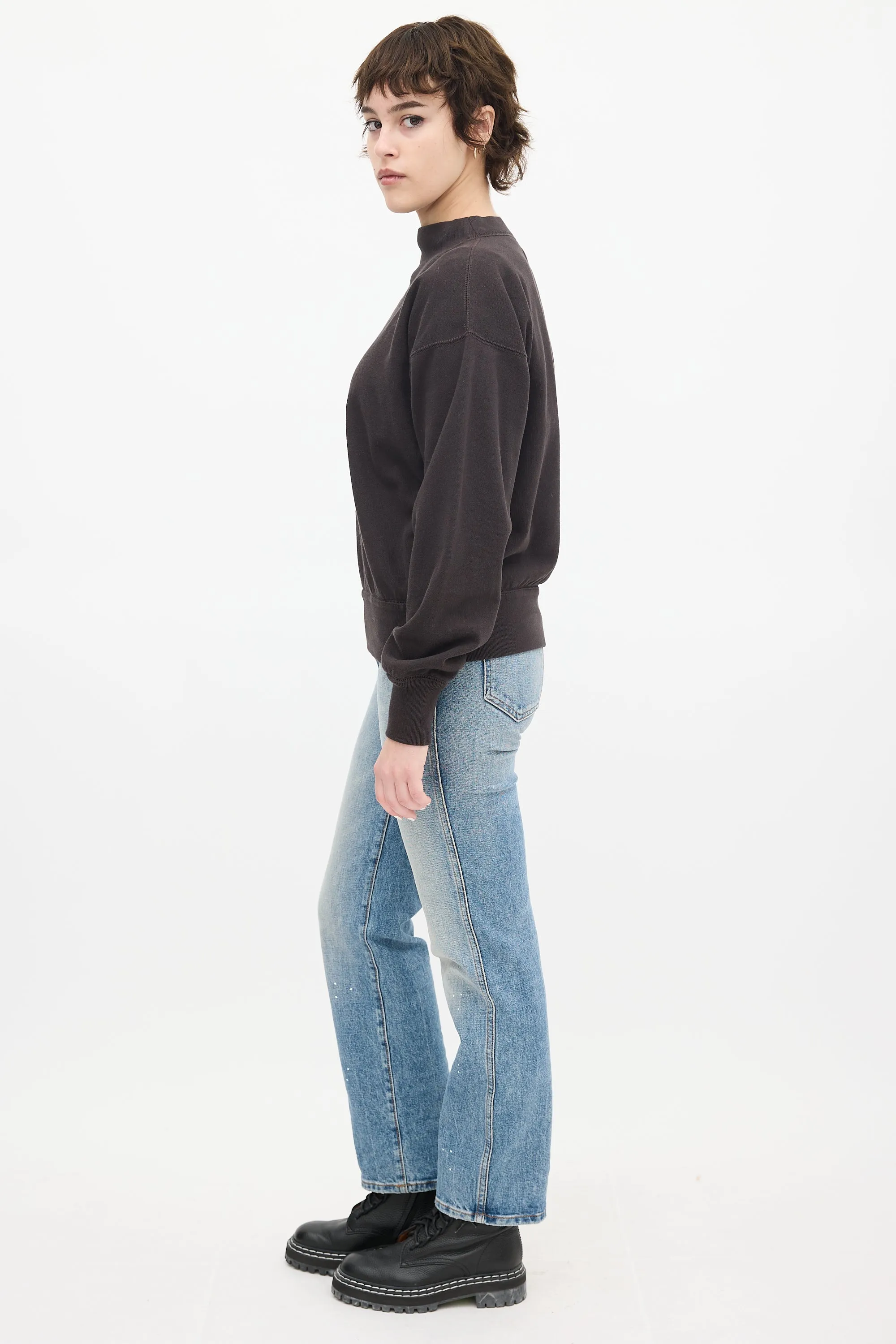 Black Moby Logo Sweatshirt