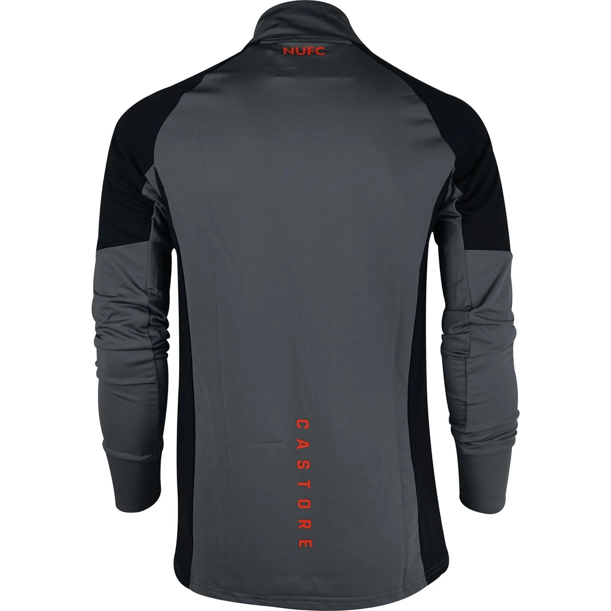 Castore Newcastle United Players Half Zip Long Sleeve Mens Training Top - Grey