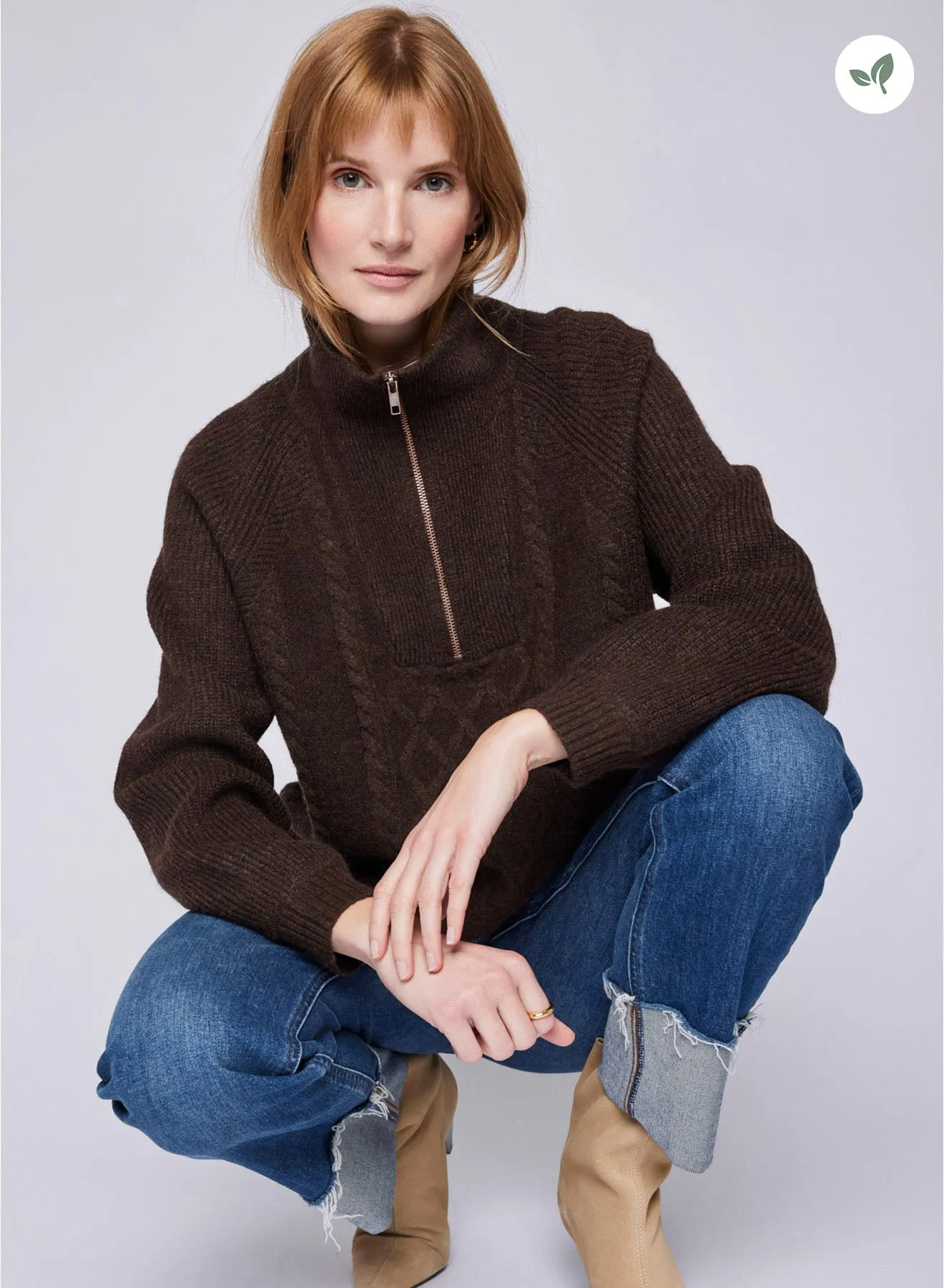 GEORGIE QUARTER ZIP