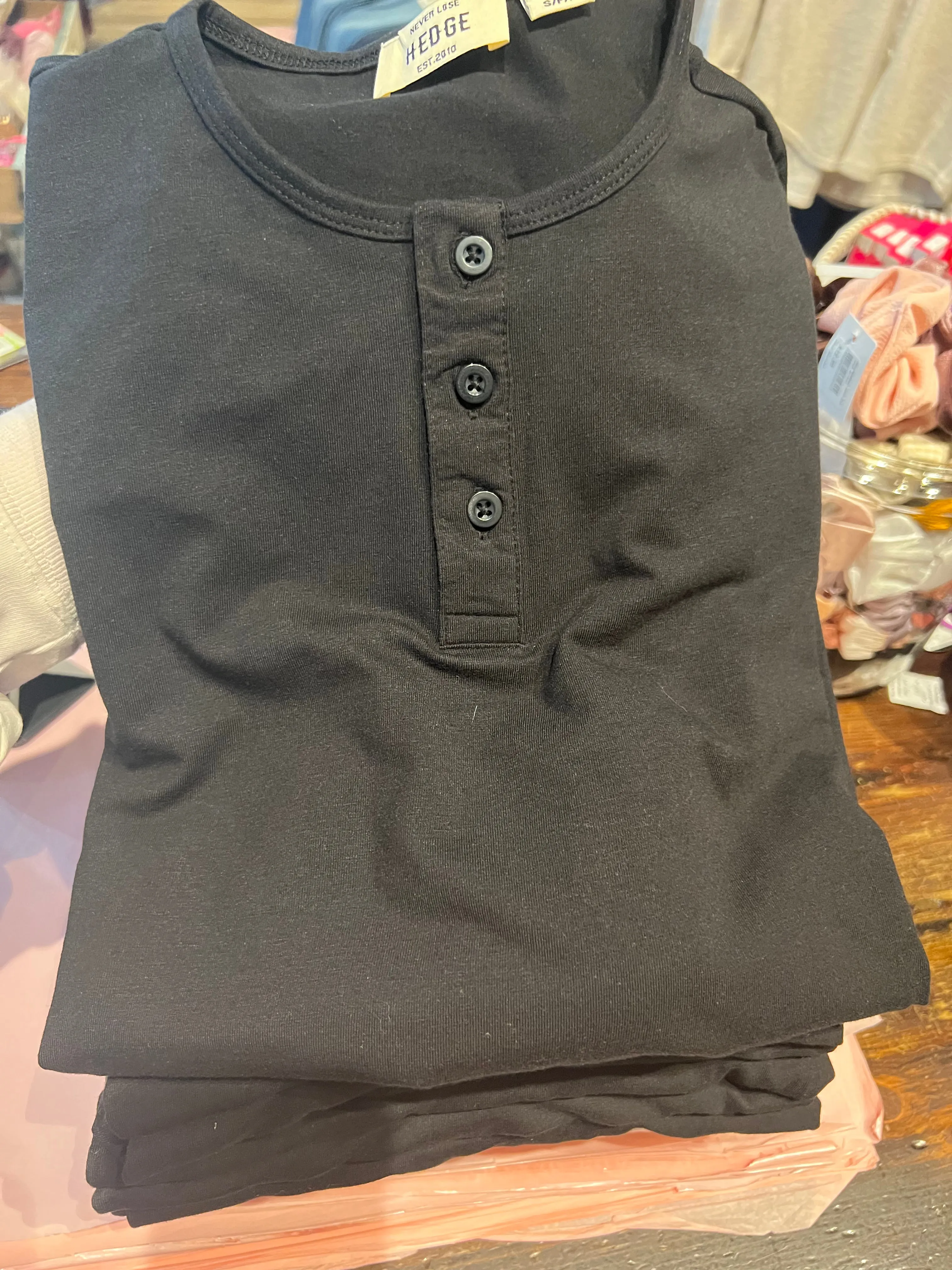 HEDGE LS * HENLEY TOP