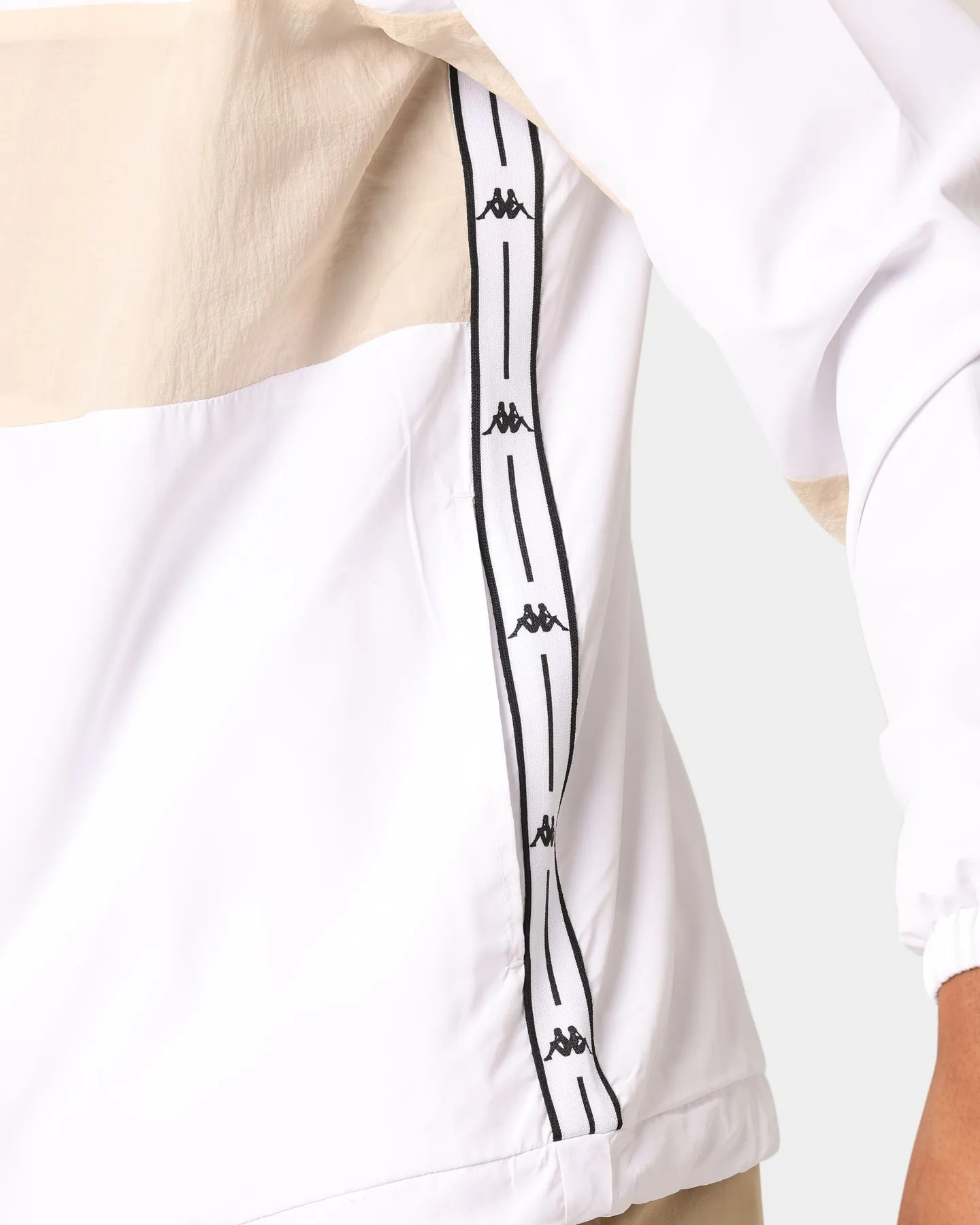 Kappa Authentic Japan Elik Windbreaker White/Beige San
