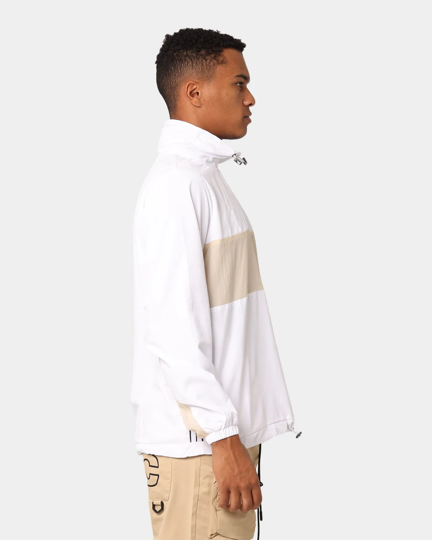 Kappa Authentic Japan Elik Windbreaker White/Beige San