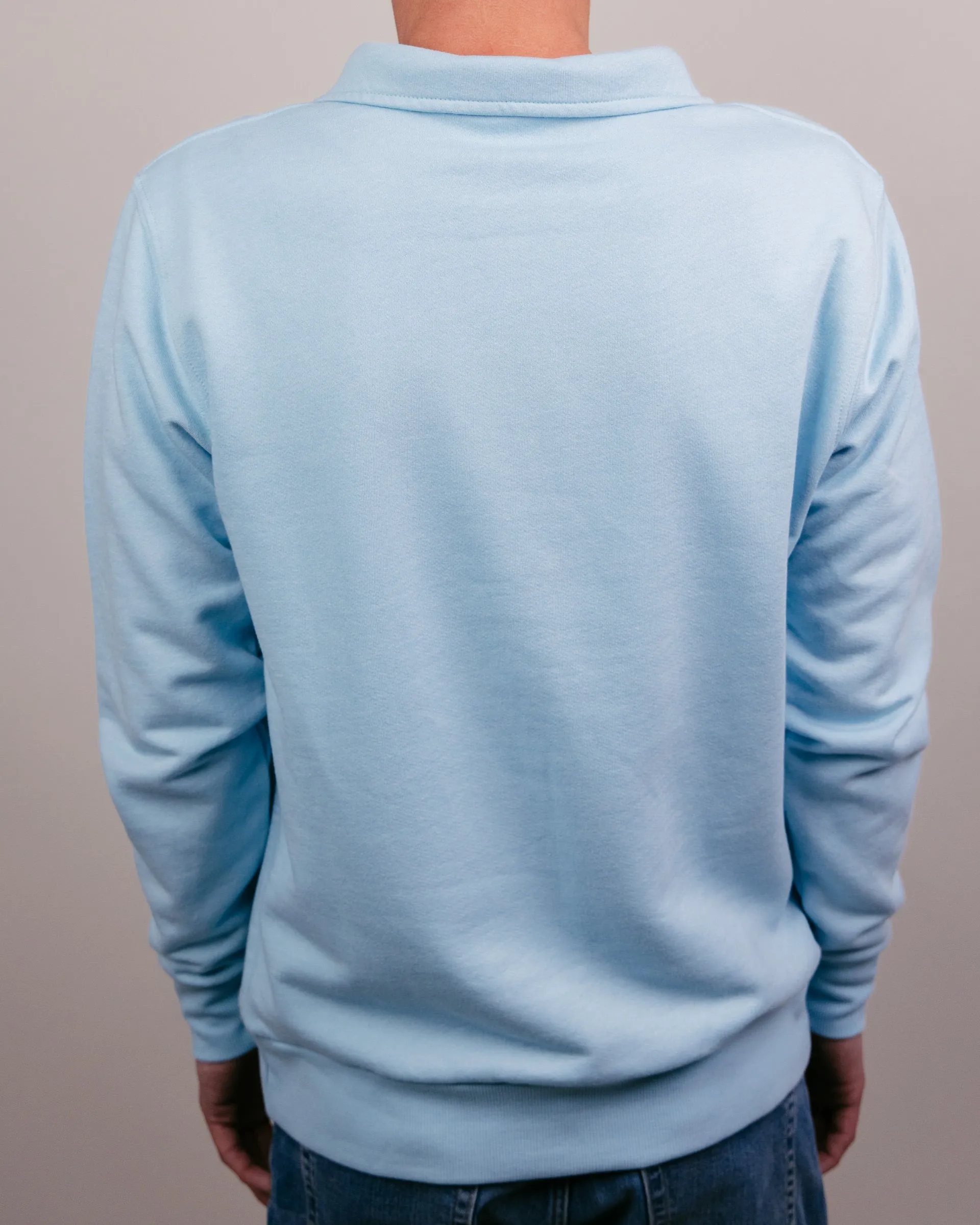 KU Leggy Jay Quarter Zip Pullover