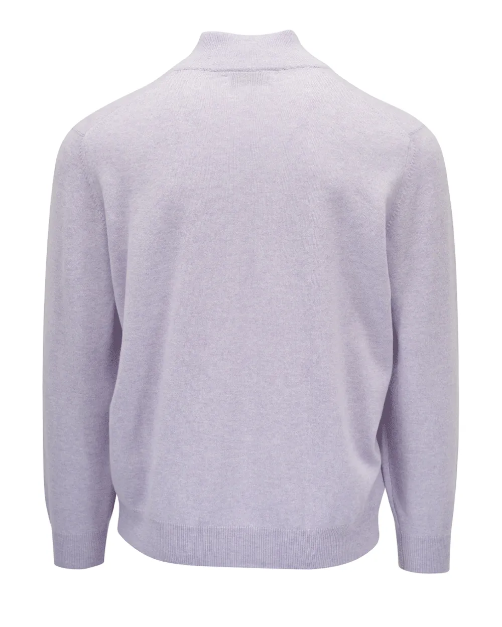 Lavender Quarter Zip Sweater