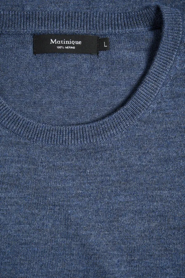 MARGRATE MERINO CREW NECK SWEATER
