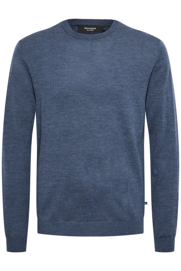 MARGRATE MERINO CREW NECK SWEATER