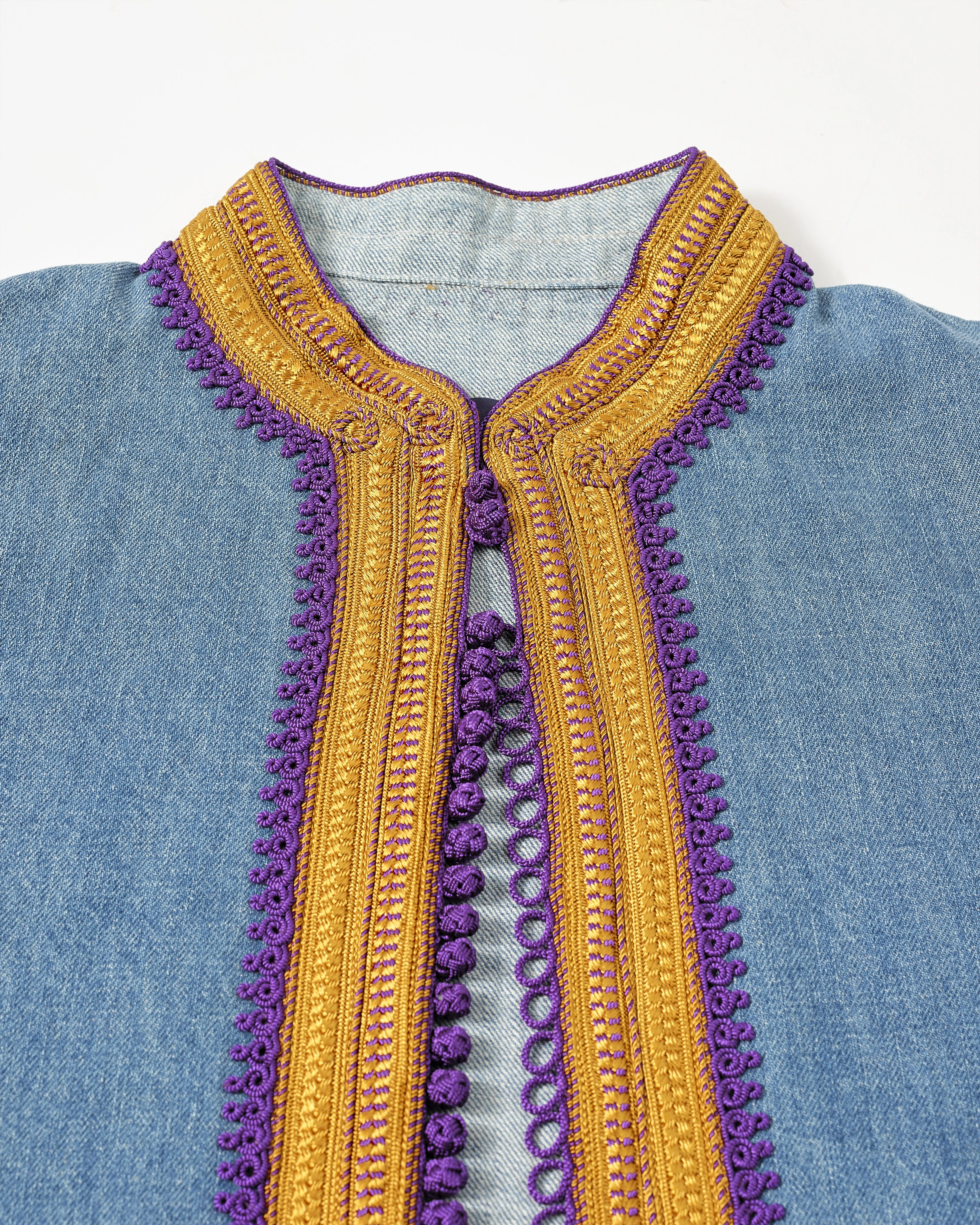 Marrakesh Denim Jacket, Ochre, M