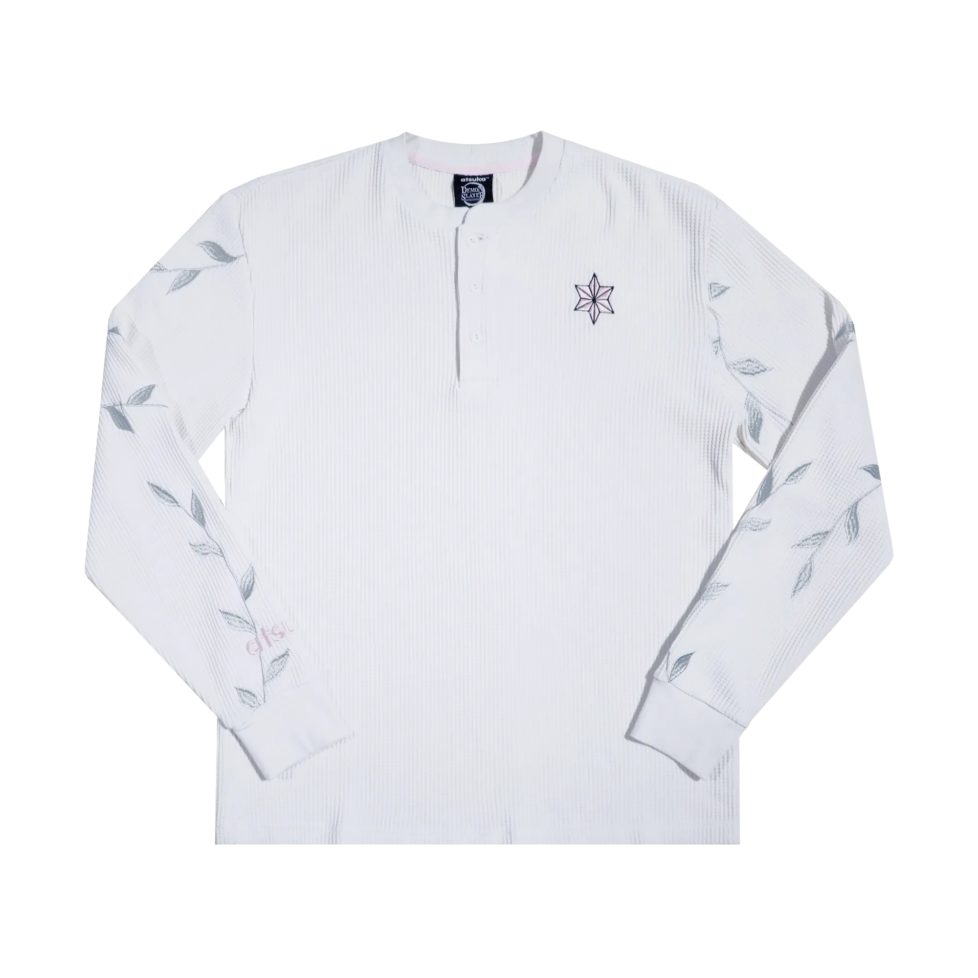 Nezuko Kamado Waffle Knit Henley