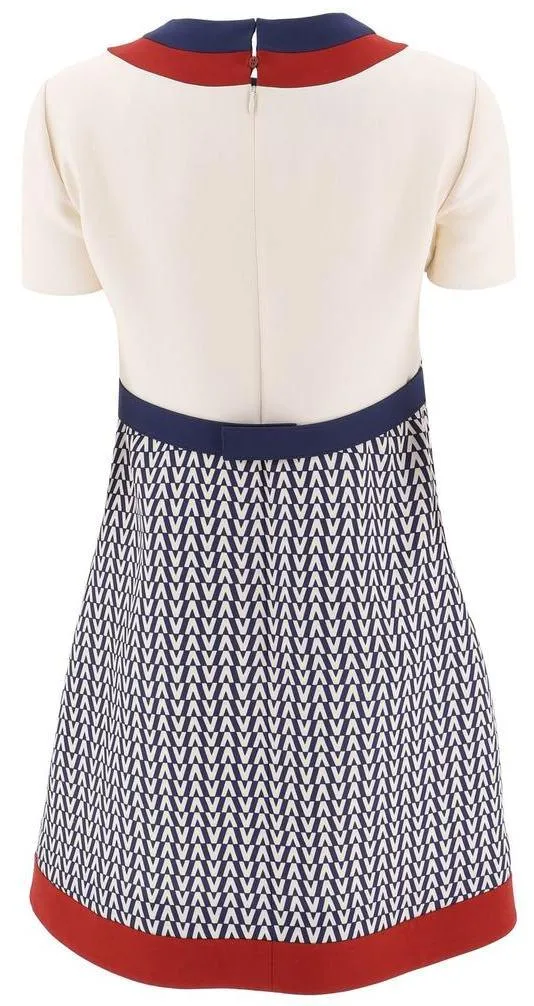Optical Skirt Dress
