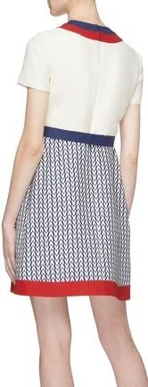 Optical Skirt Dress