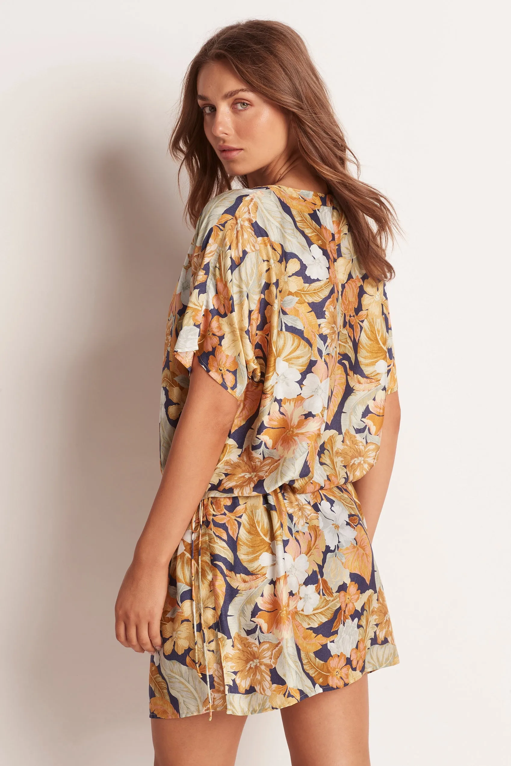 Paraiso Short Sleeve Shirt Dress