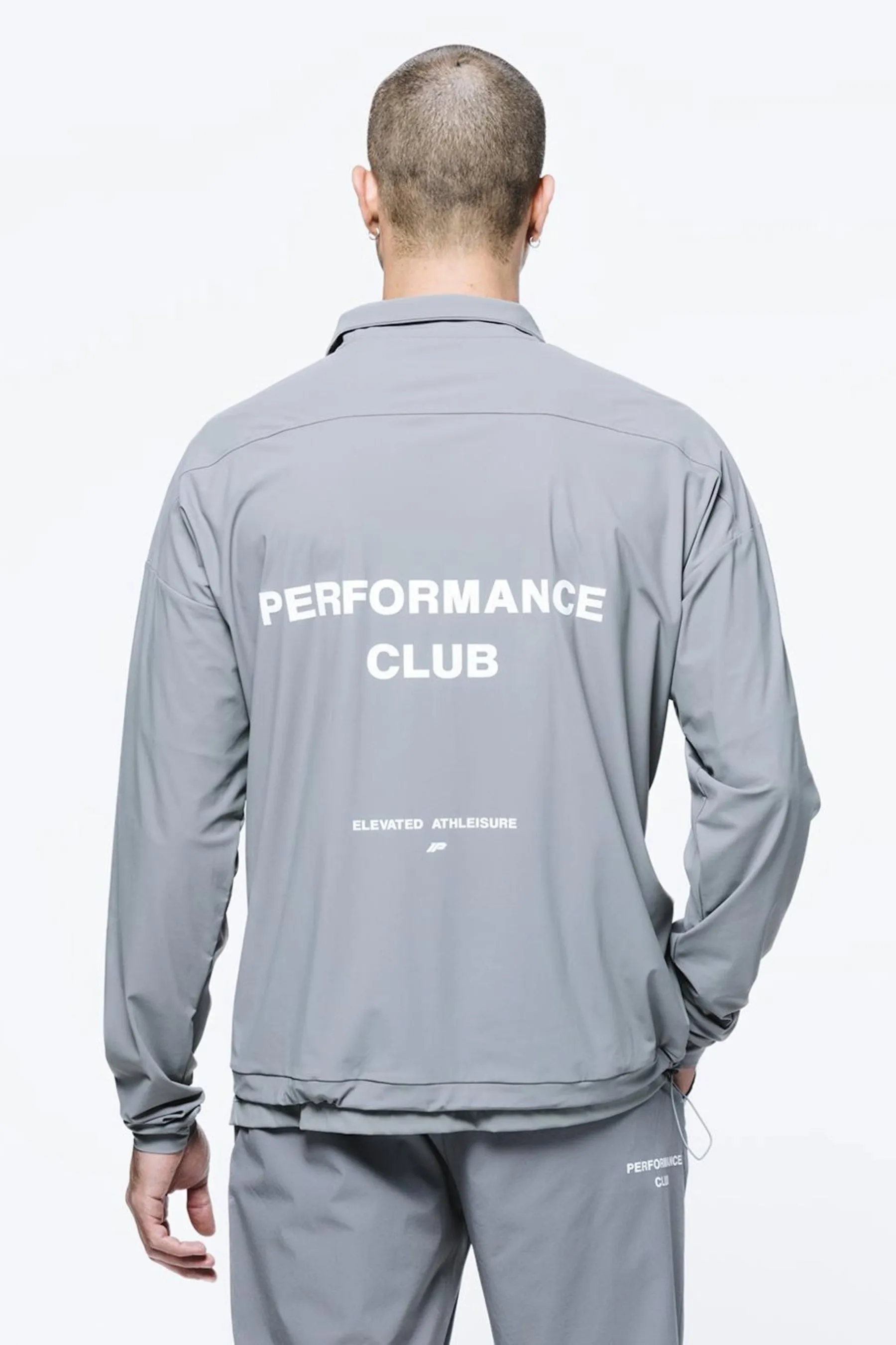 PERFORMANCE CLUB 1/4 ZIP JACKET - GREY