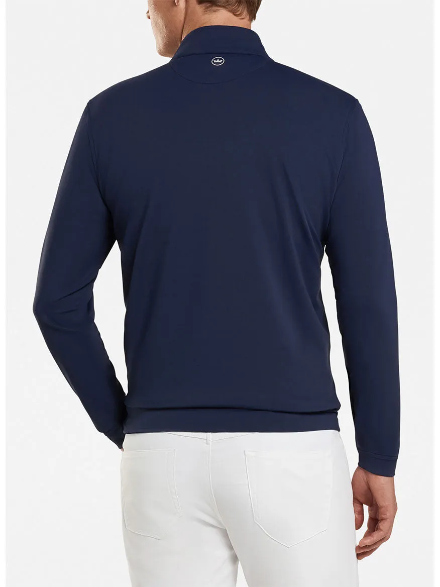 Peter Millar Perth Performance Quarter-Zip in Navy
