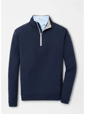 Peter Millar Perth Performance Quarter-Zip in Navy