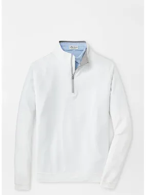 Peter Millar Perth Performance Quarter-Zip in White