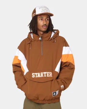 Starter Breakaway Anorak Jacket Brown/Orange