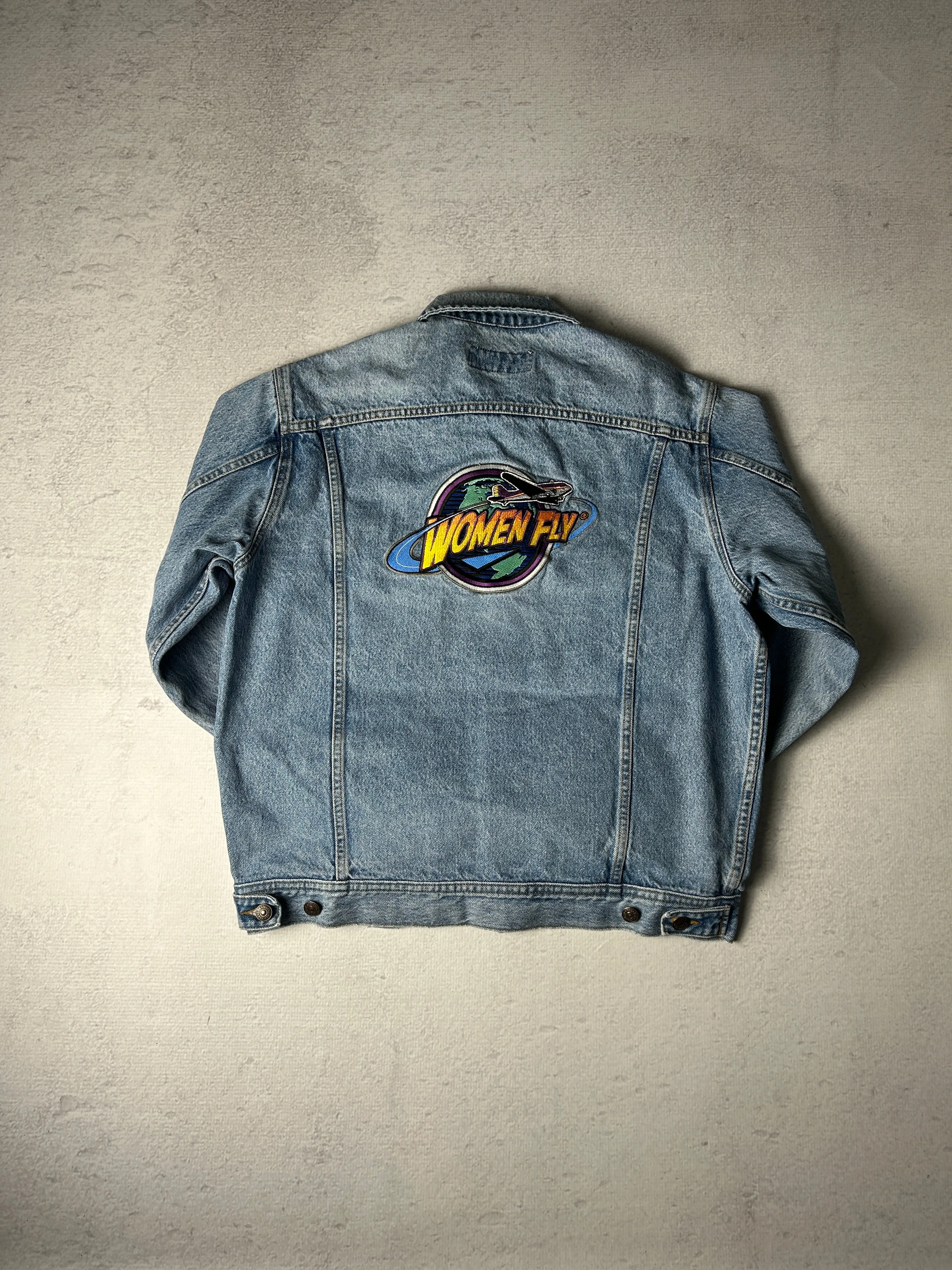 Vintage Lee Denim Jacket - Women's Large