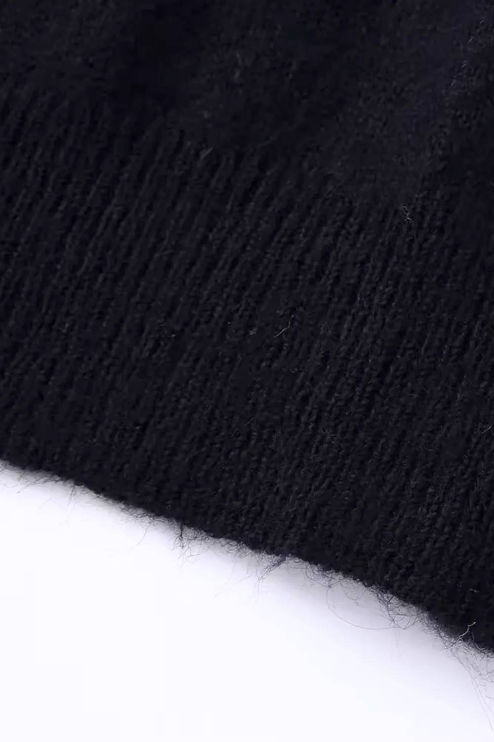 'Wendy' Mock Neck Long Sleeve Knitted Sweater